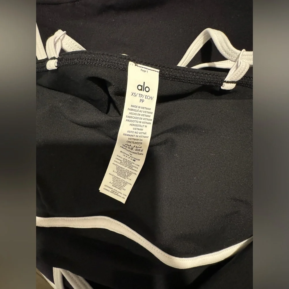 ALO Yoga Top and Skirt Set